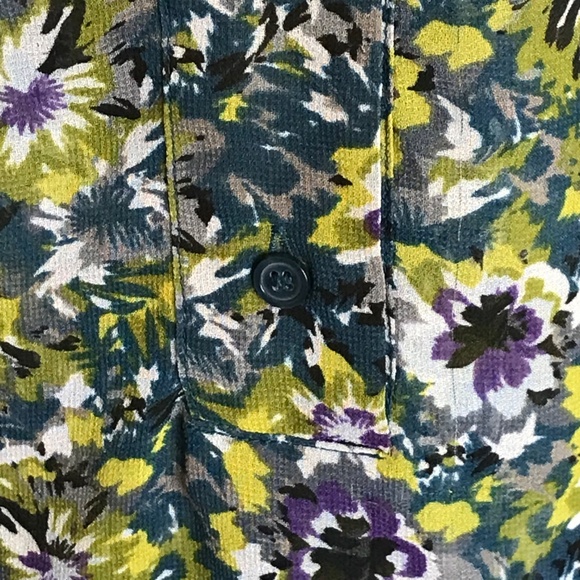 LANE BRYANT Floral Tunic Chiffon Popover Blouse Women’s Plus Size 18/20 2X - Picture 9 of 16